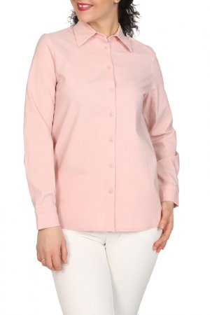 Рубашка Glam Casual. Цвет: персиковый