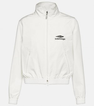 Спортивная куртка 3b с логотипом , белый Balenciaga