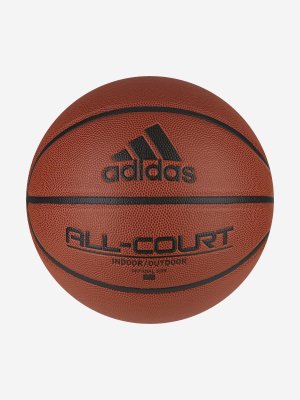 Баскетбольный мяч All Court 2.0 , Коричневый, размер 7 adidas. Цвет: коричневый