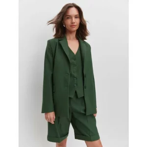 Пиджак, размер 50, зеленый TO BE ONE. Цвет: зеленый