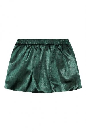 Бархатная юбка Paade Mode. Цвет: зелёный