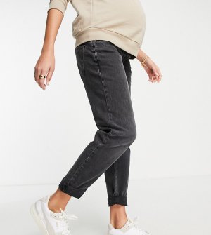 Черные джинсы в винтажном стиле -Черный цвет River Island Maternity