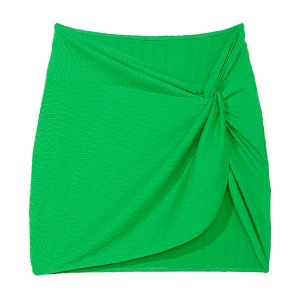 Накидка Victoria's Secret Swim Mini Sarong Coverup, зеленый Victoria's. Цвет: зеленый