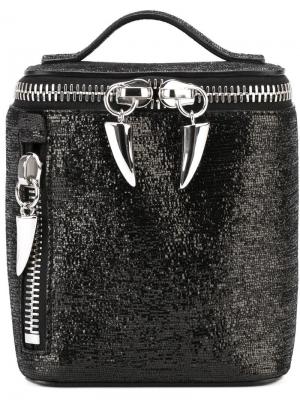 Рюкзак с пайетками Giuseppe Zanotti Design. Цвет: чёрный