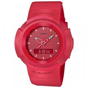Наручные часы AW-500BB-4E, красный CASIO. Цвет: красный