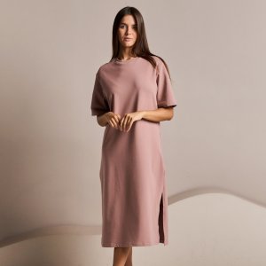 Платье Massimo, пастель CozyHome. Цвет: розовый