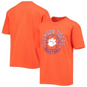 Оранжевая баскетбольная футболка Youth Clemson Tigers Champion