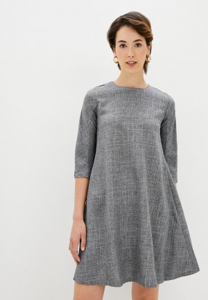 Платье Maurini. Цвет: серый