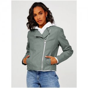 Куртка кожаная T4F W9905.44 S20 женская, цвет светло-зеленый, размер S TOM FARR. Цвет: зеленый