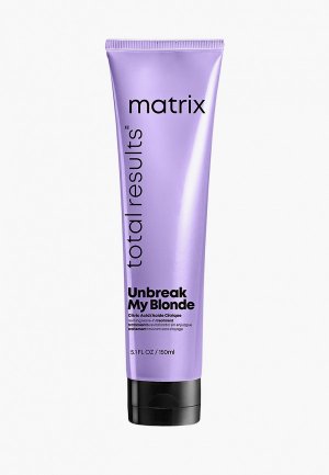 Крем для волос Matrix несмываемый Total Results Unbreak My Blonde восстановления осветленных волос, 150 мл. Цвет: прозрачный
