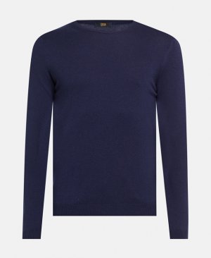 Кашемировый пуловер Cavalli Class, цвет Royal Blue CLASS