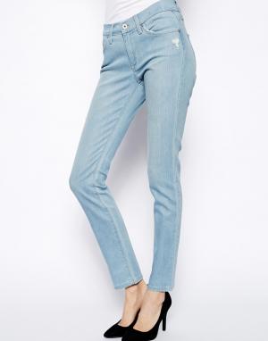 Узкие джинсы Randi James Jeans. Цвет: tiffany
