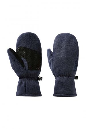 Детские перчатки Fleece, темно-синий Jack Wolfskin