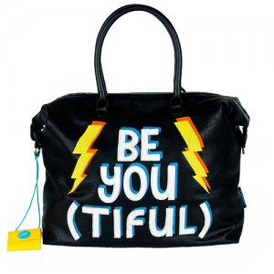 Кожаная сумка шоппер трансформер G3 Large «Be You Tiful Black» Gabs