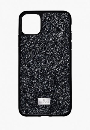 Чехол для iPhone Swarovski® 12/12 Pro. Цвет: черный