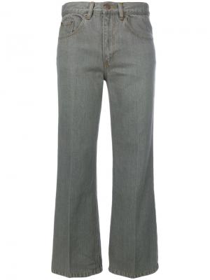 Укороченные джинсы Marc Jacobs. Цвет: серый