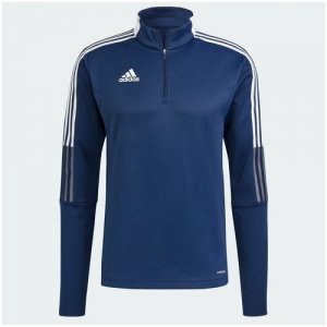 Олимпийка , размер LT, синий adidas. Цвет: синий