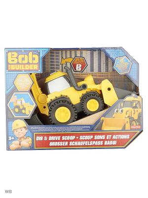 Боб строитель  Скуп Копай и уравляй Mattel. Цвет: горчичный