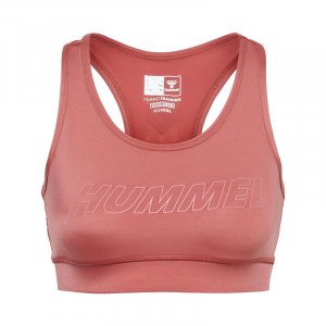 Hmlte Tola Sports Bra женский спортивный бюстгальтер для тренировок с технологией Beecool HUMMEL, цвет rot Hummel