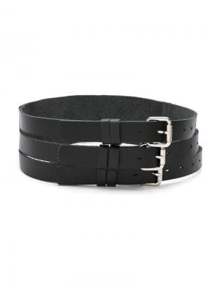 Leather belt Uma | Raquel Davidowicz. Цвет: чёрный