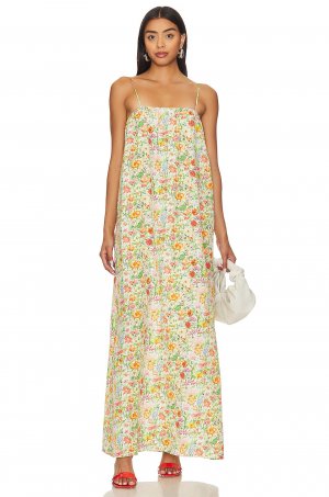 Платье макси onia Air Linen, цвет Lily White