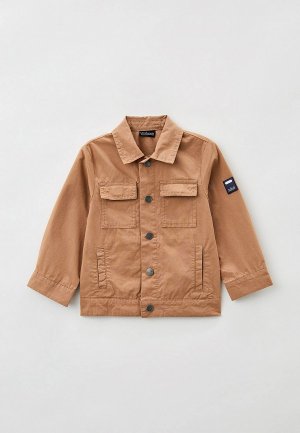 Куртка джинсовая Sarabanda. Цвет: коричневый