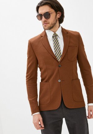 Пиджак DeFacto. Цвет: коричневый