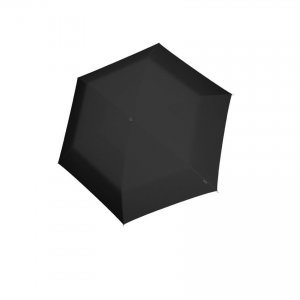 Женский механический зонт (AS.050 Slim Smal Manual 9590501000), черный Knirps. Цвет: черный