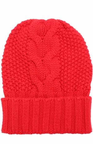 Кашемировая шапка Kashja` Cashmere. Цвет: красный
