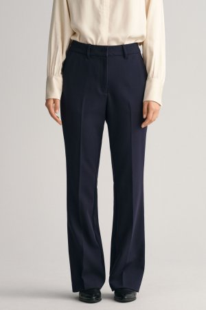 Приталенные брюки с расклешенными штанинами GANT, синий Gant