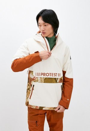 Куртка утепленная Protest. Цвет: бежевый