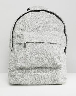 Серый фетровый рюкзак Mi-Pac. Цвет: серый