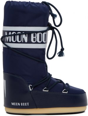 Темно-синие ботинки Icon Moon Boot