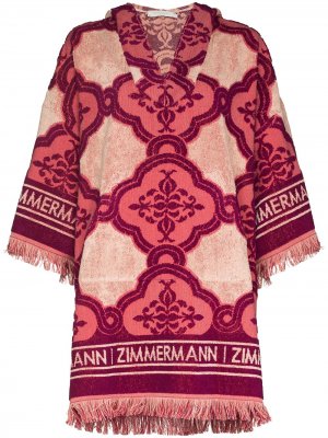 Махровое платье Lola ZIMMERMANN. Цвет: розовый