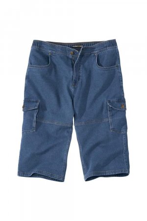 Джинсовые укороченные брюки карго , синий Atlas for Men