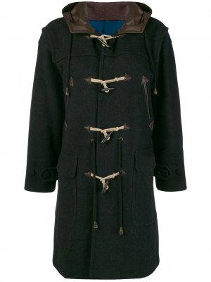 Пальто миди с застежками Jean Paul Gaultier Pre-Owned. Цвет: черный