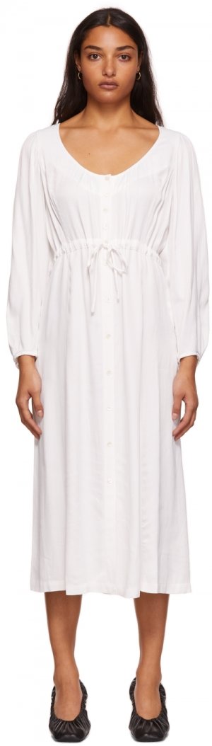 Белое воскресное платье Raquel Allegra
