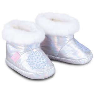 Пинетки TuTu 3-005723 XS Серебро. Цвет: серебристый