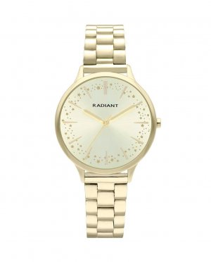 Женские часы Soul RA598202 со стальным и золотым ремешком , золотой Radiant