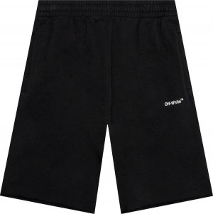 Спортивные шорты Wave Diag Sweatshorts 'Black/White', черный Off-White