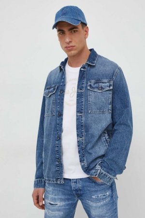 Джинсовая куртка Luka Stencil , синий Pepe Jeans