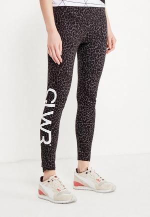 Леггинсы CLWR Leggins. Цвет: серый
