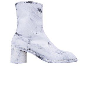 Кроссовки Tabi Ankle Boot 'Painted - White', белый Maison Margiela