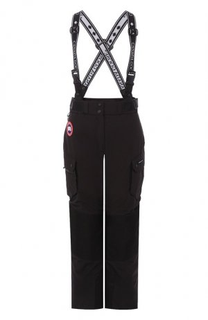 Утепленные брюки Tundra с накладными карманами Canada Goose. Цвет: чёрный