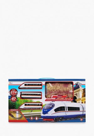Набор игровой Играем Вместе Скоростной пассажирский поезд, 274 см. Цвет: разноцветный
