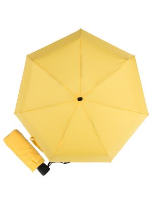 Зонт складной Eclair Yellow Guy De Jean. Цвет: желтый