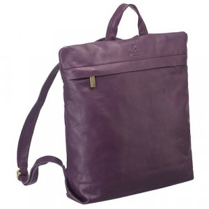 Рюкзак , фактура гладкая, фиолетовый Dr.Koffer. Цвет: фиолетовый
