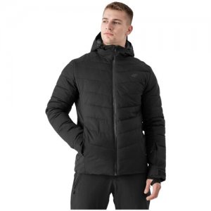 Куртка , размер M, черный, серый 4F. Цвет: черный