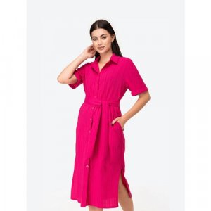 Платье , размер 54, розовый HappyFox. Цвет: зеленый
