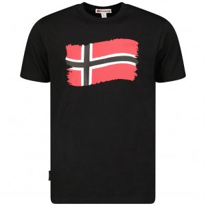 Jorent SX1078HGN Мужская футболка с коротким рукавом Geographical Norway